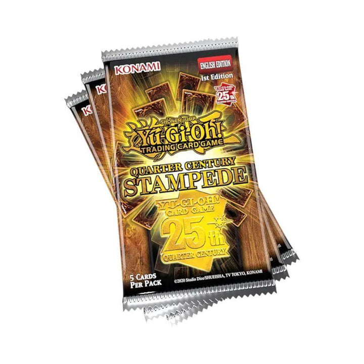 Yu-Gi-Oh! – Quarter Century Stampede Tuckbox (3 Pack)