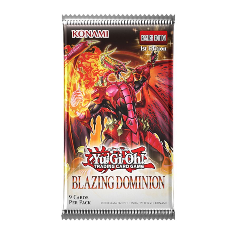 Yu-Gi-Oh – Blazing Dominion Booster