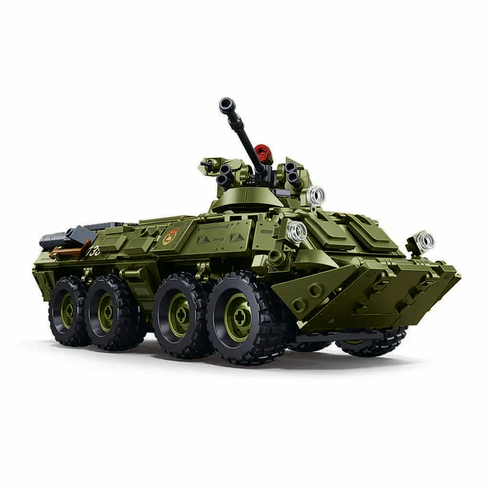 BTR-80AS Front-line Light Infantry ATV Tank 619 Pcs