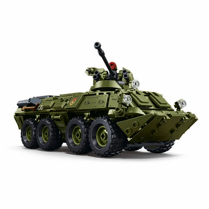 BTR-80AS Front-line Light Infantry ATV Tank 619 Pcs