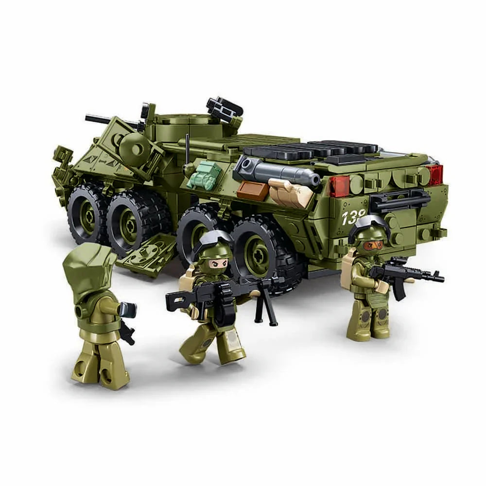 BTR-80AS Front-line Light Infantry ATV Tank 619 Pcs