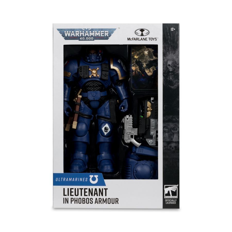 Warhammer 40,000 – Lieutenant in Phobos Armor 7″ Action Figure