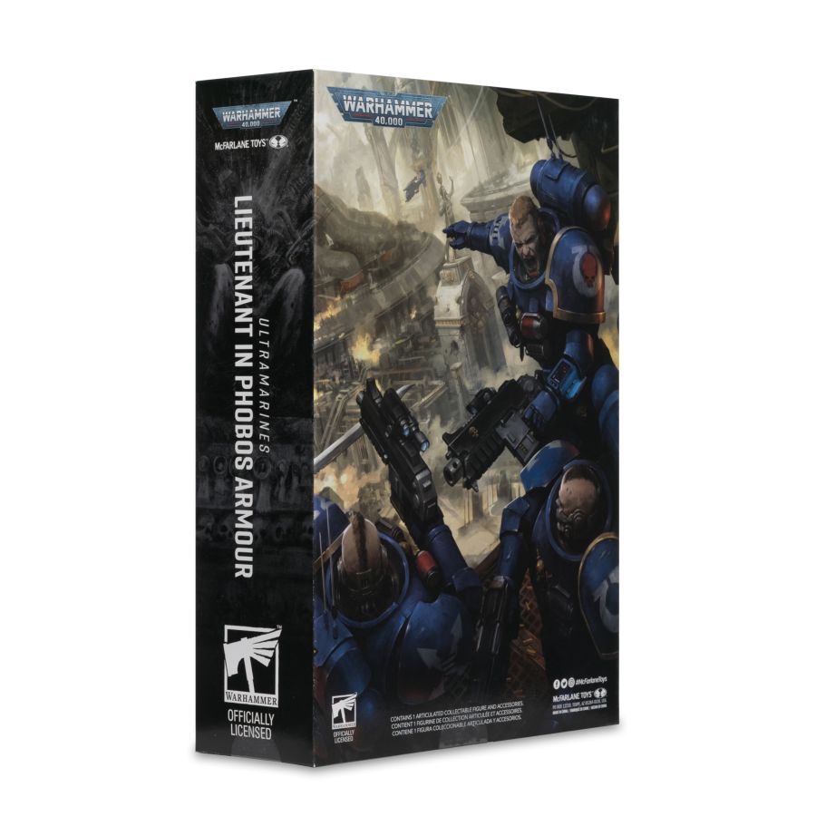 Warhammer 40,000 – Lieutenant in Phobos Armor 7″ Action Figure