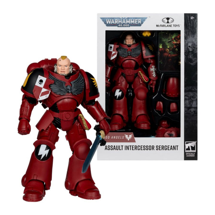 Warhammer 40,000 – Blood Angel Assault Intercessor Sergeant 7″ Action Figure