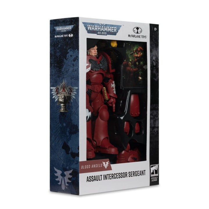 Warhammer 40,000 – Blood Angel Assault Intercessor Sergeant 7″ Action Figure