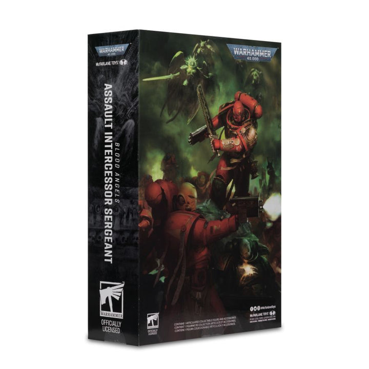 Warhammer 40,000 – Blood Angel Assault Intercessor Sergeant 7″ Action Figure