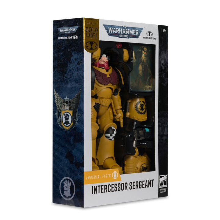 Warhammer 40,000 – Imperial Fist Intercessor Sergeant (Gold Label) 7″ Action Figure