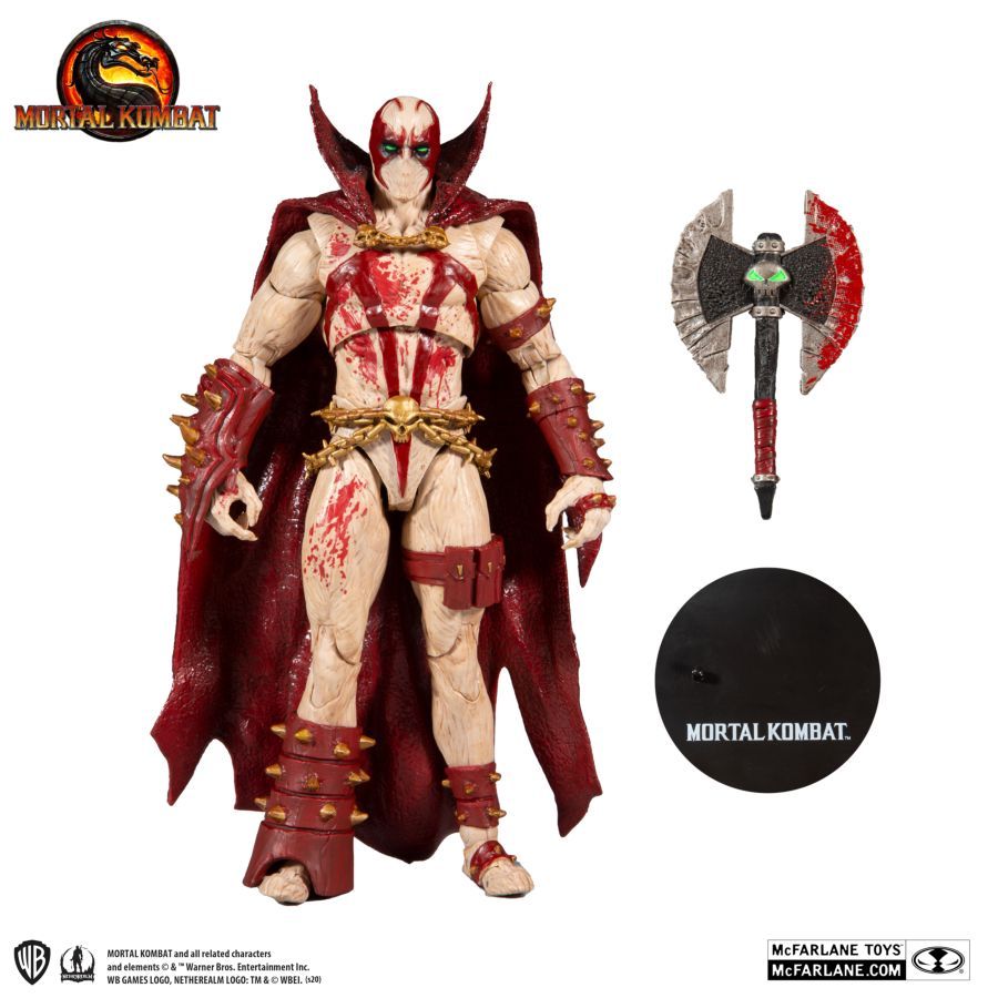Mortal Kombat 2 – Spawn Blood Feud Hunter Variant 7″Action Figure