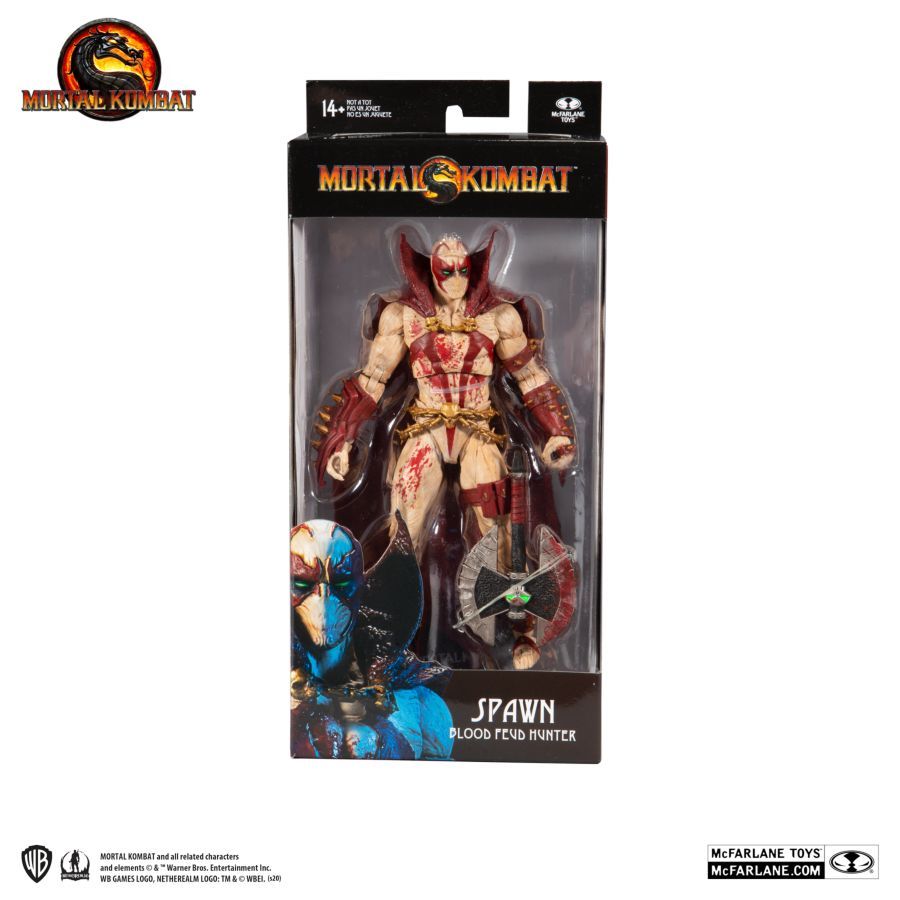 Mortal Kombat 2 – Spawn Blood Feud Hunter Variant 7″Action Figure