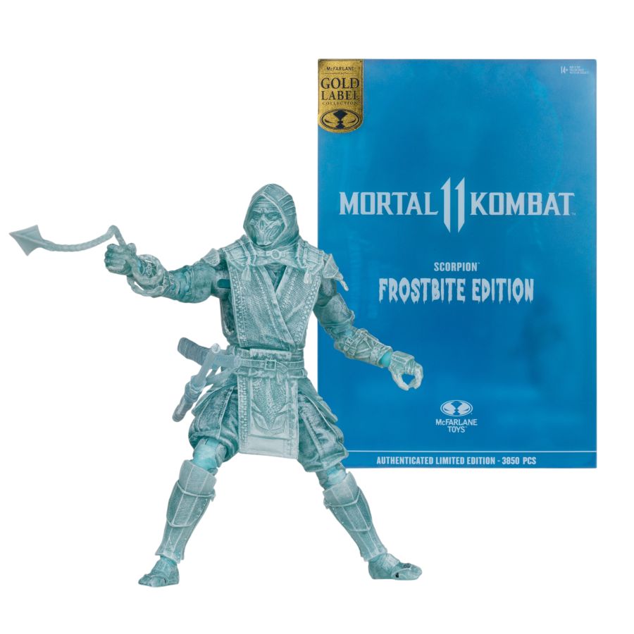 Mortal Kombat – Scorpion (MK 11) Frostbite Gold Label 7″ Action Figure
