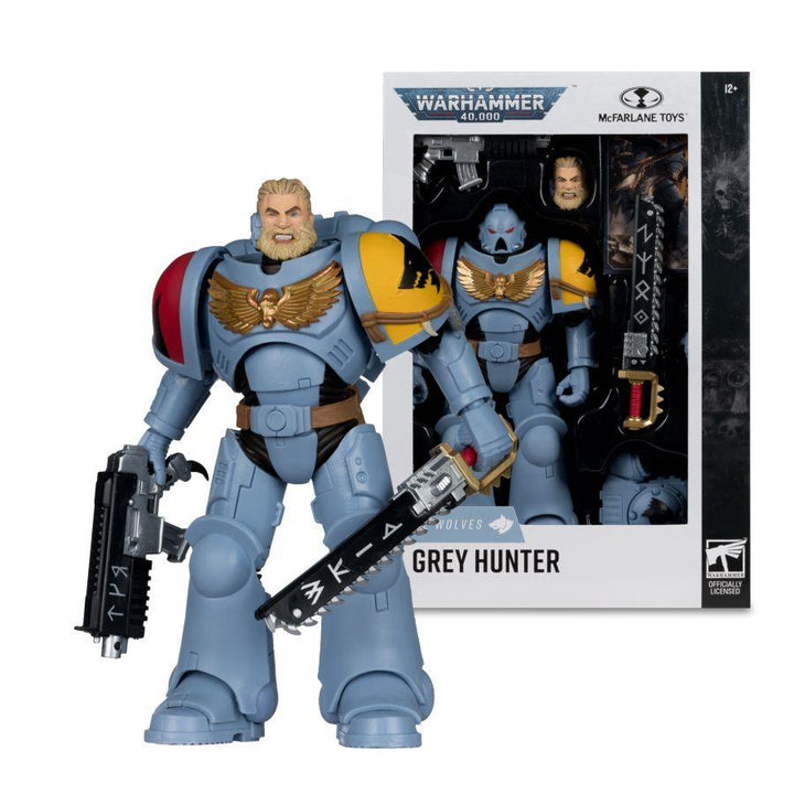 Warhammer 40,000 – Space Wolves Grey Hunter 7″ Action Figure