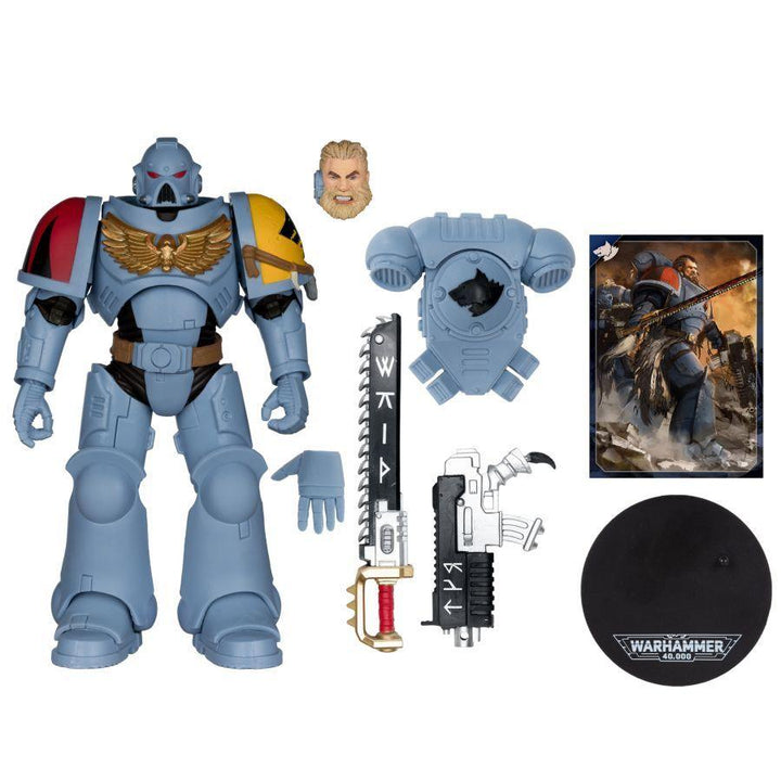 Warhammer 40,000 – Space Wolves Grey Hunter 7″ Action Figure