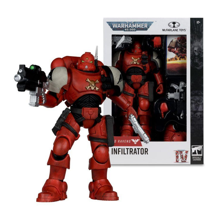 Warhammer 40,000: Dawn Of War 4 – Blood Ravens Sergeant Infiltrator 7″ Action Figure