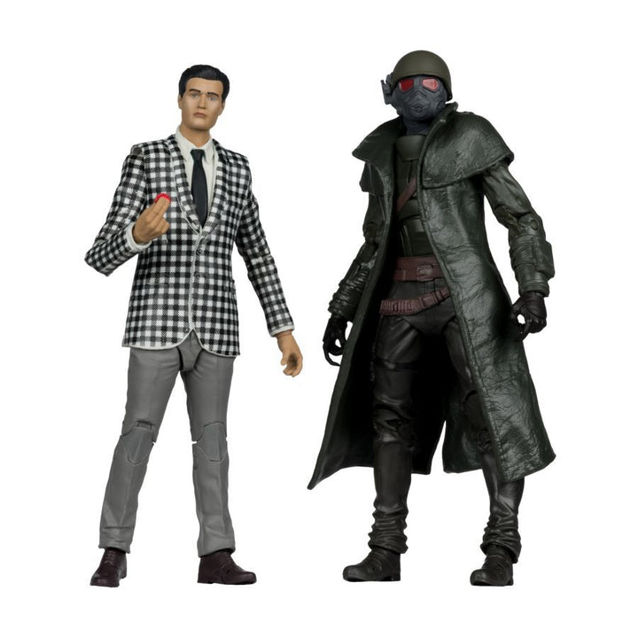 Fallout: New Vegas – Riot Ranger Armor &amp; Benny Survivor 7″ Action Figure 2 Pack
