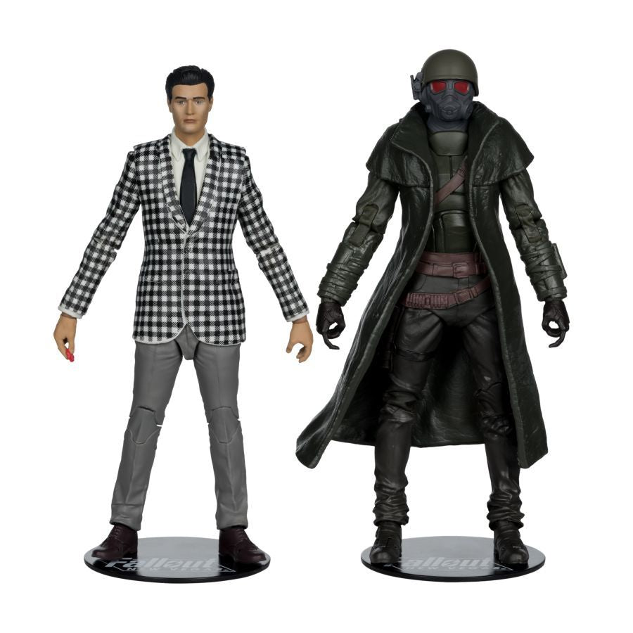 Fallout: New Vegas – Riot Ranger Armor &amp; Benny Survivor 7″ Action Figure 2 Pack
