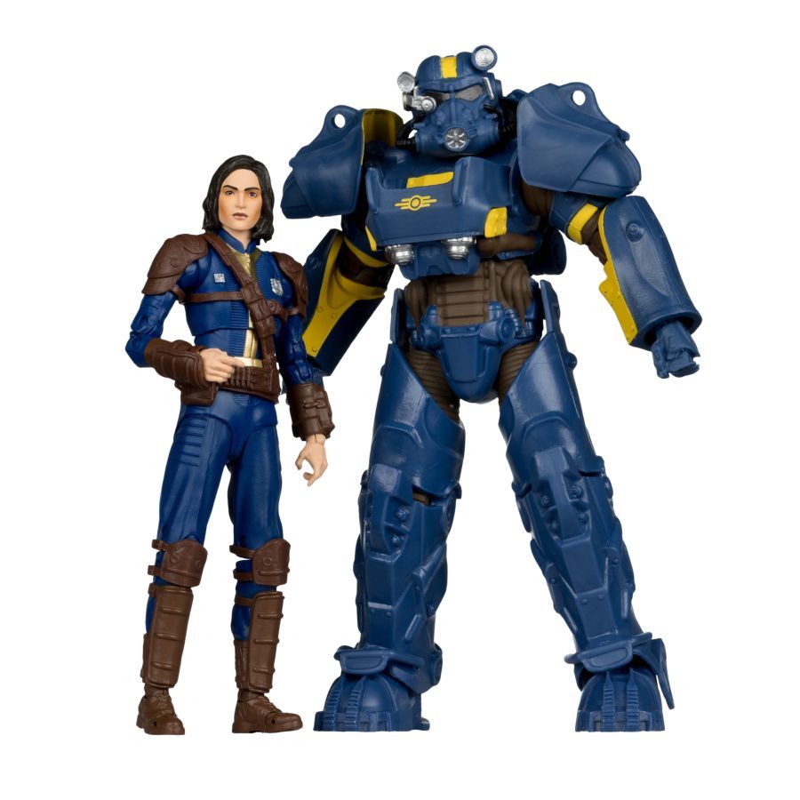 Fallout 4 – T- 60 Vault Tec &amp; Sole Survivor 7″ Action Figure