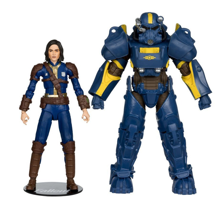 Fallout 4 – T- 60 Vault Tec &amp; Sole Survivor 7″ Action Figure