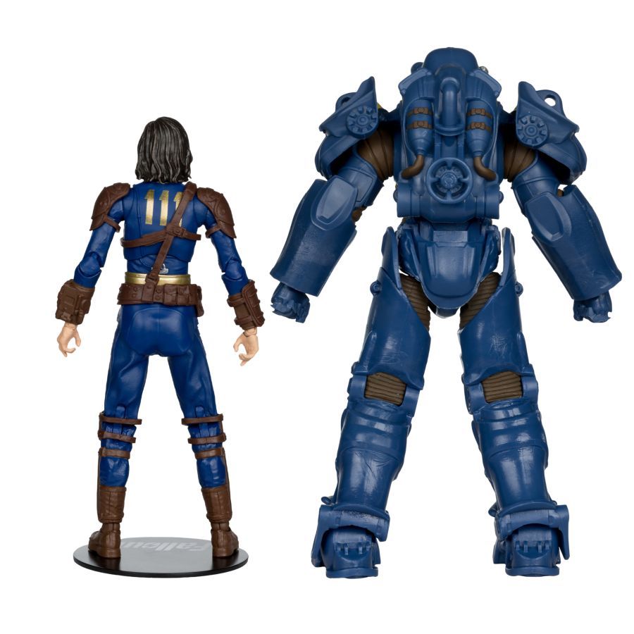 Fallout 4 – T- 60 Vault Tec &amp; Sole Survivor 7″ Action Figure