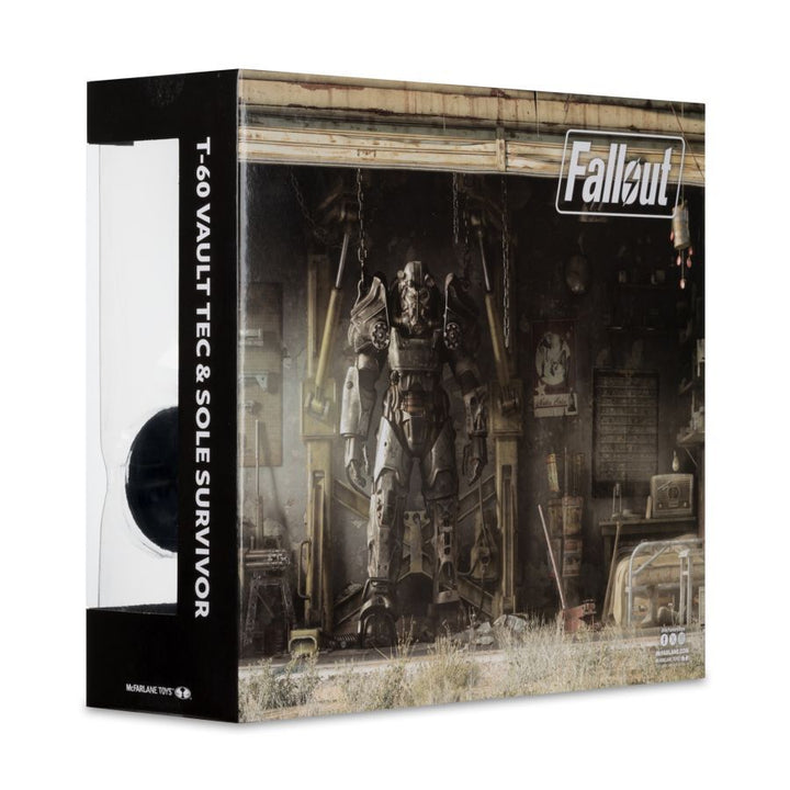 Fallout 4 – T- 60 Vault Tec &amp; Sole Survivor 7″ Action Figure