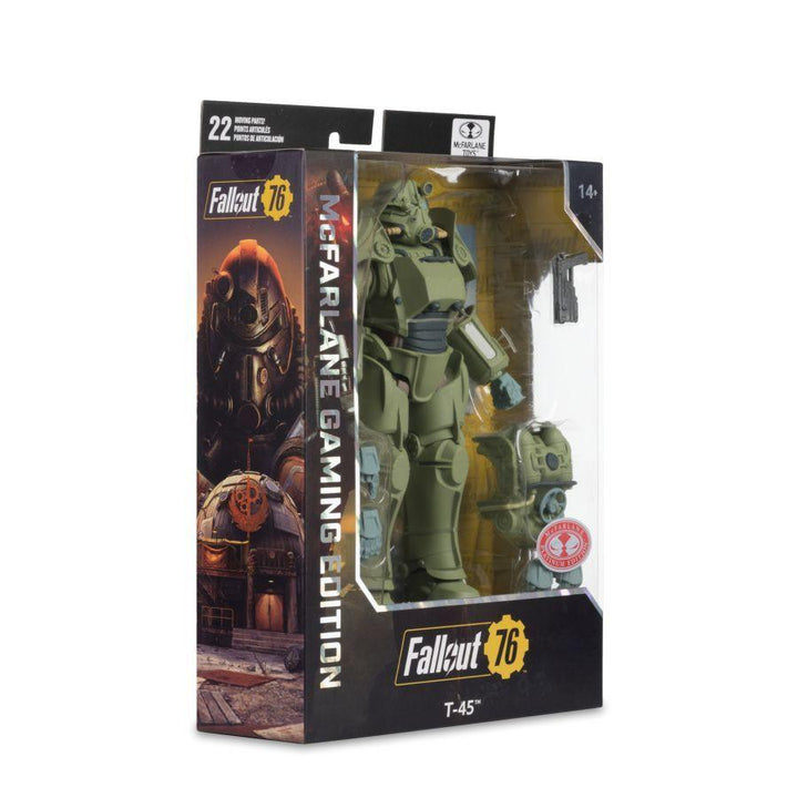 Fallout 76 – T-45 Military Armor (Chase Version) Gaming Edition 7″ Figure
