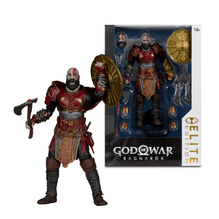 God Of War Ragnarok – Kratos with Ares Armor Elite Edition 7″ Figure