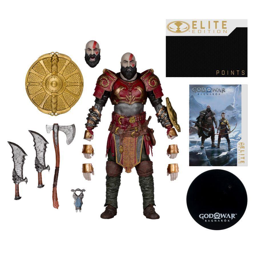 God Of War Ragnarok – Kratos with Ares Armor Elite Edition 7″ Figure