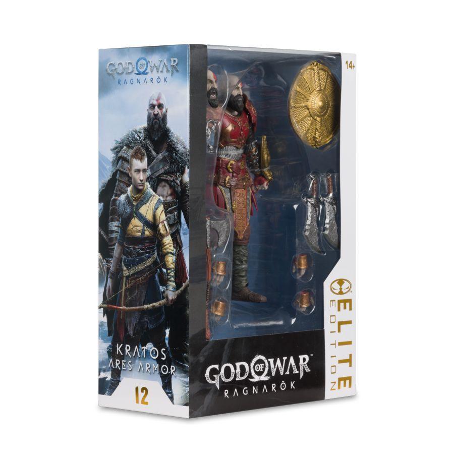 God Of War Ragnarok – Kratos with Ares Armor Elite Edition 7″ Figure