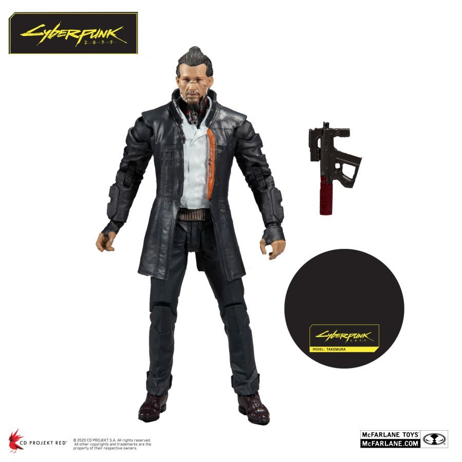 Cyberpunk 2077 – Takemura 7″Action Figure