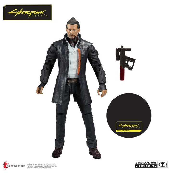 Cyberpunk 2077 – Takemura 7″Action Figure