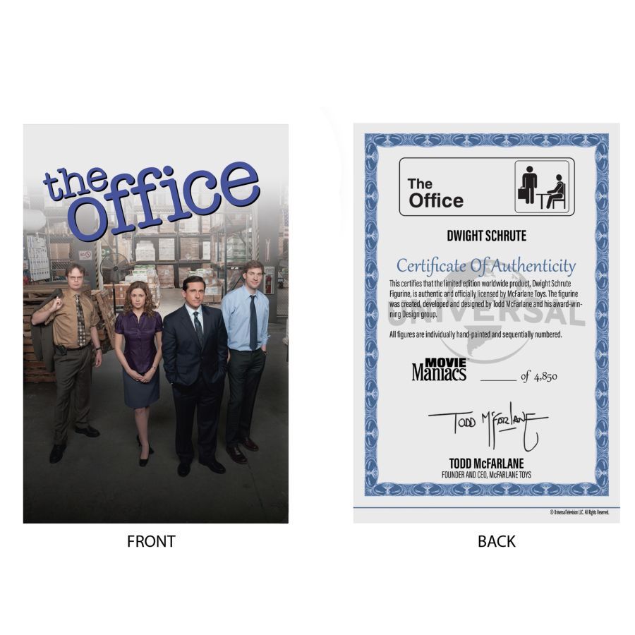 Movie Maniacs – Dwight (The Office) 6″ Figure