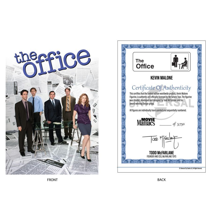 The Office – Kevin Malone Movie Maniacs 6″ Figure