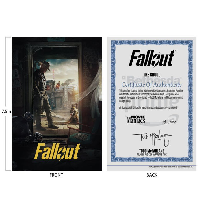 Fallout (TV) – The Ghoul (Season 2) Movie Maniacs 6″ Posed Figure