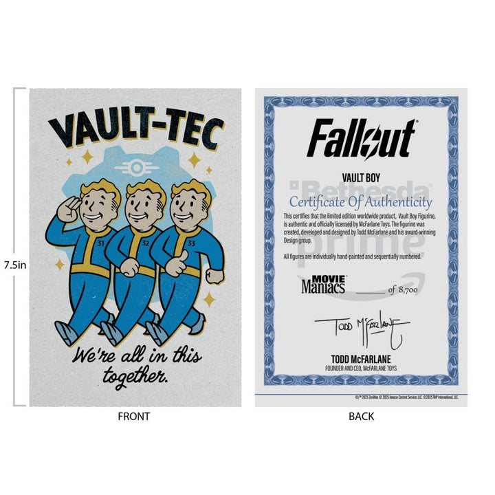 Fallout (TV) – Vault Boy (Season 2) V1 Movie Maniacs 6″ Posed Figure