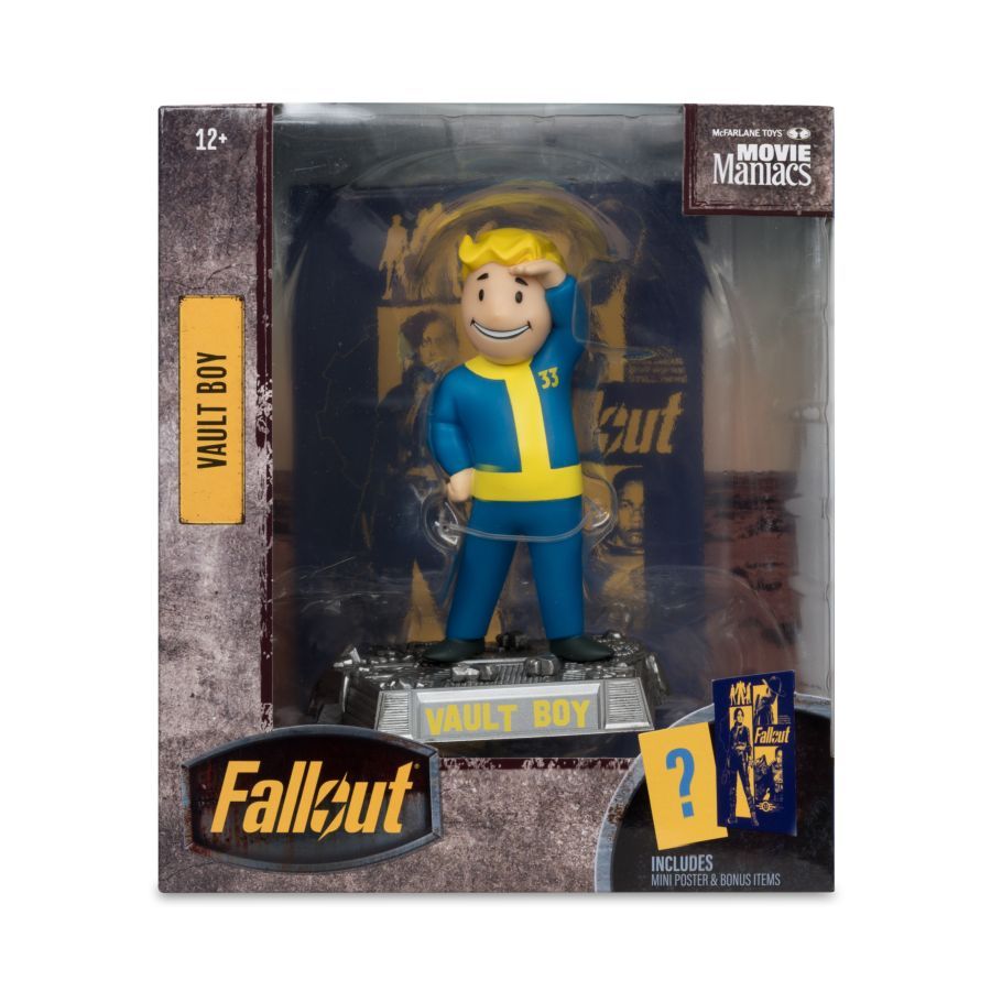 Fallout (TV) – Vault Boy (Season 2) V3 Movie Maniacs 6″ Posed Figure