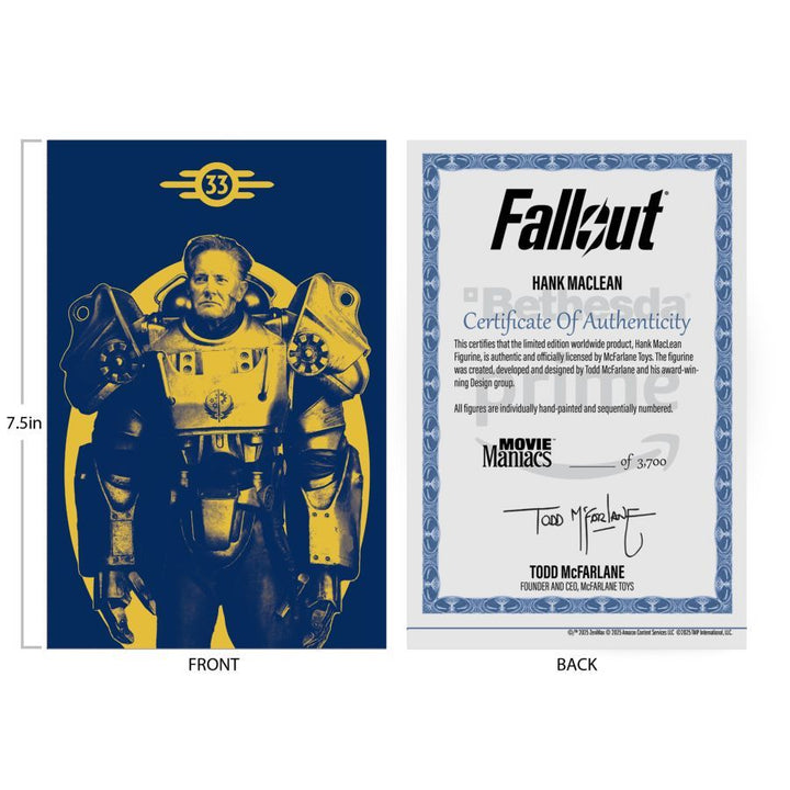 Fallout (TV) – Hank (Season 2) Movie Maniacs 6″ Posed Figure