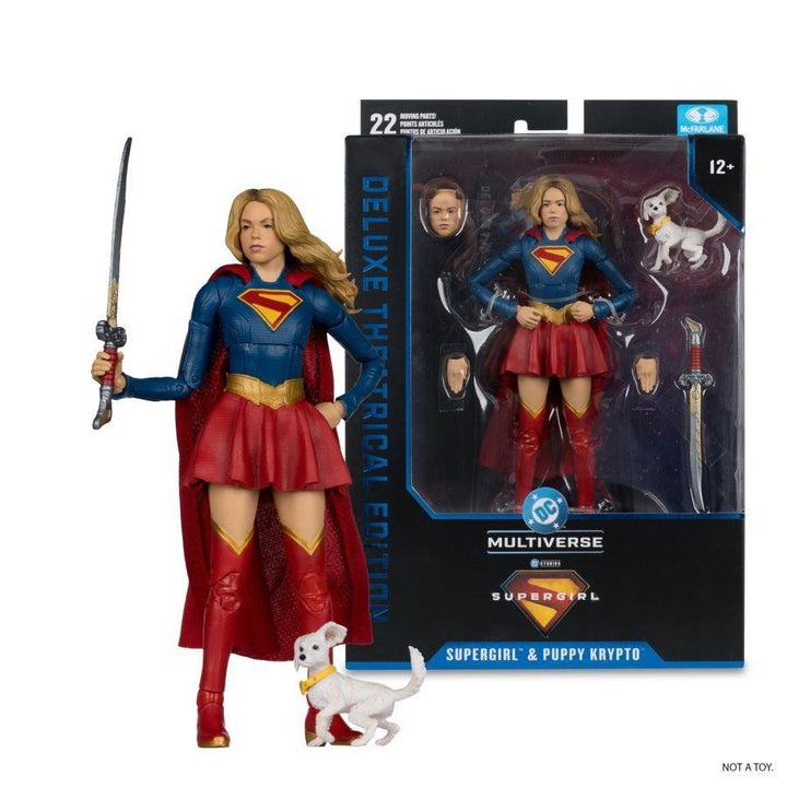 Supergirl (2026) – Supergirl and Puppy Krypto Deluxe 7″ Figure