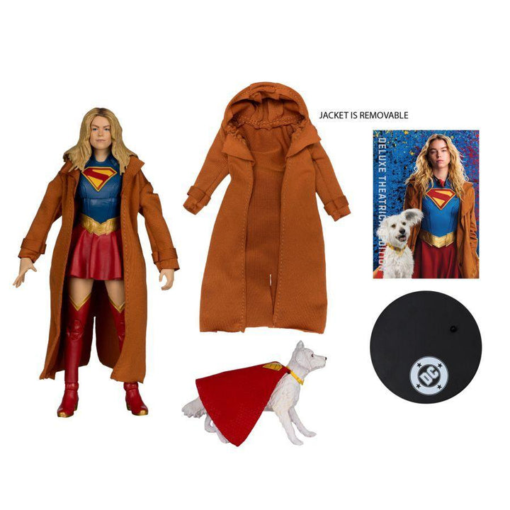 Supergirl (2026) – Supergirl and Krypto Deluxe 7″ Gold Label Figure