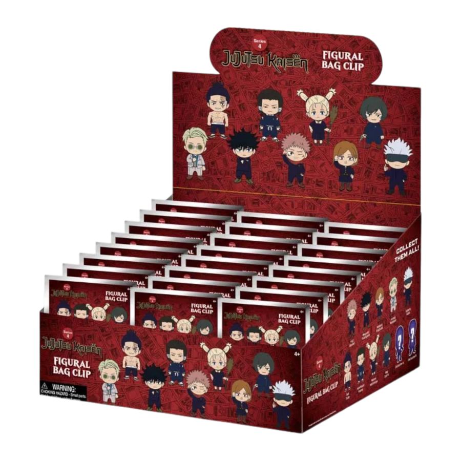 Jujutsu Kaisen – 3D PVC Bag Clips Blind Bag Series 4