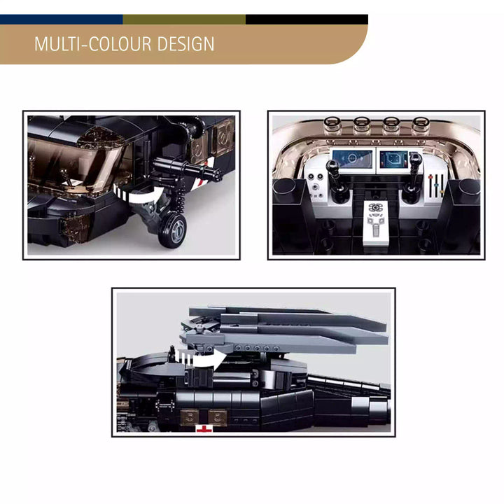 MB HELICOPTER BLACK HAWK 692 PCS
