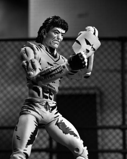 TMNT CASEY JONES BLACK &amp; WHITE FIGURE (MIRAGE COMICS) – 7″ SCALE ACTION FIGURE