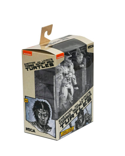 TMNT CASEY JONES BLACK &amp; WHITE FIGURE (MIRAGE COMICS) – 7″ SCALE ACTION FIGURE