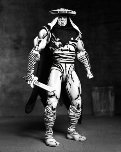 TMNT FOOT ASSASSIN BLACK &amp; WHITE (MIRAGE COMICS) – 7″ SCALE ACTION FIGURE