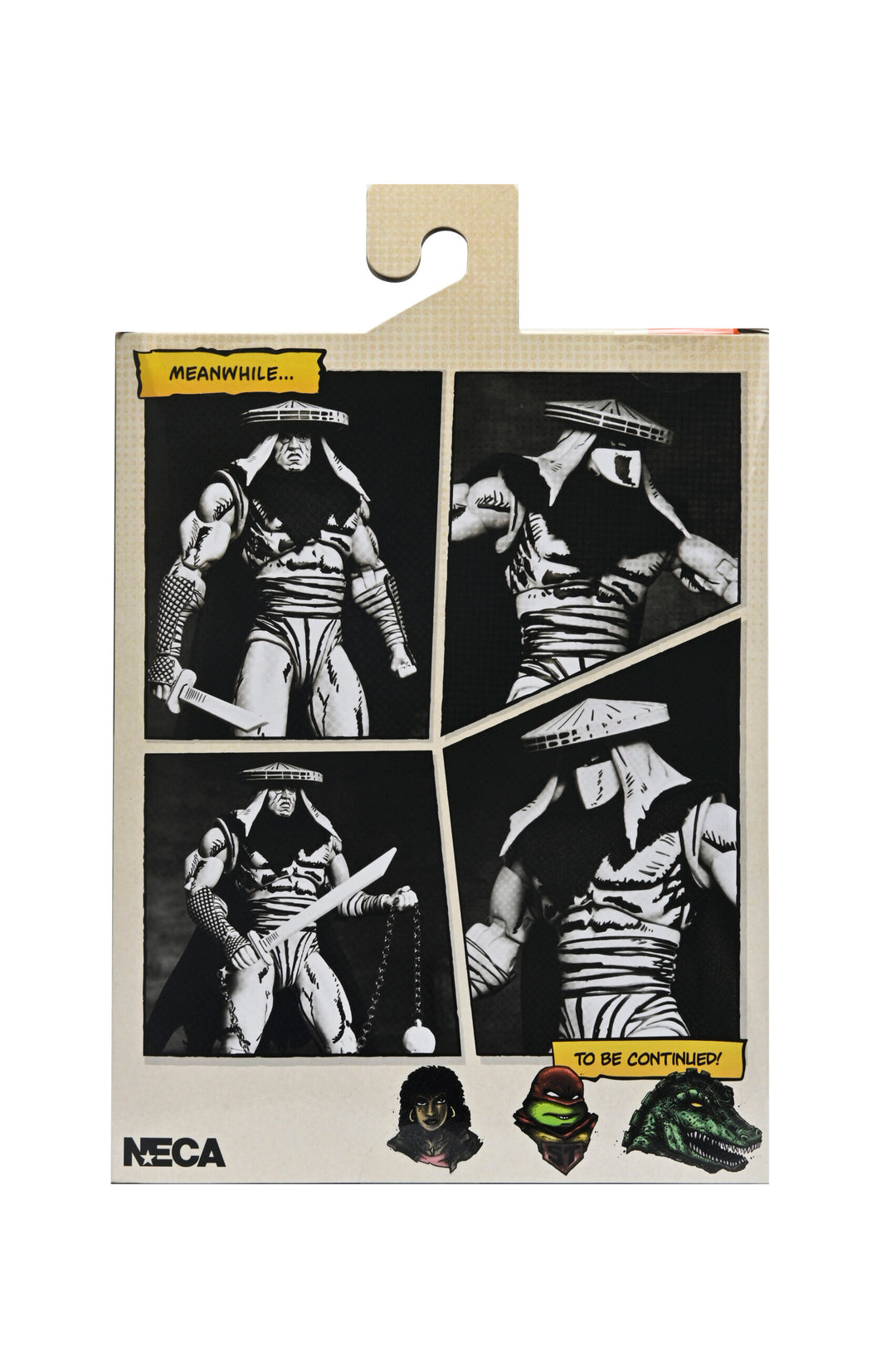 TMNT FOOT ASSASSIN BLACK &amp; WHITE (MIRAGE COMICS) – 7″ SCALE ACTION FIGURE