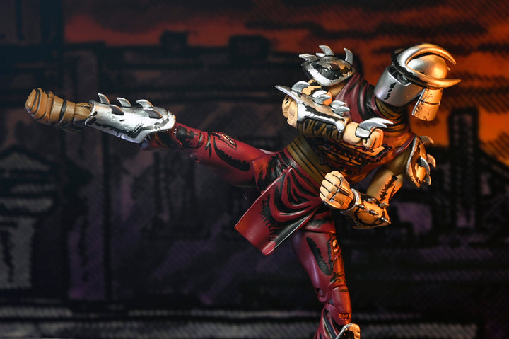 TMNT BATTLE DAMAGED SHREDDER (MIRAGE COMICS) – 7″ SCALE ACTION FIGURE
