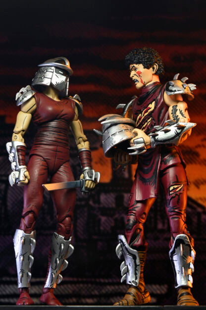 TMNT BATTLE DAMAGED SHREDDER (MIRAGE COMICS) – 7″ SCALE ACTION FIGURE