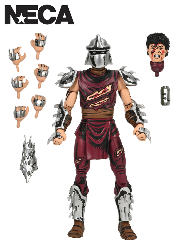 TMNT BATTLE DAMAGED SHREDDER (MIRAGE COMICS) – 7″ SCALE ACTION FIGURE