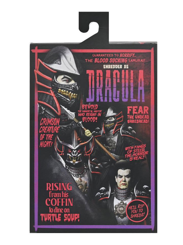 TMNT X UNIVERSAL MONSTERS – SHREDDER AS DRACULA (CLASSIC COLORS) 7″ SCALE ACTION FIGURE