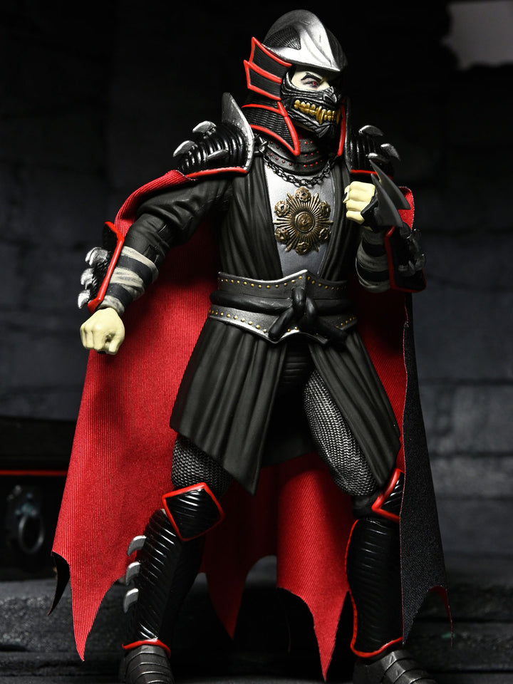 TMNT X UNIVERSAL MONSTERS – SHREDDER AS DRACULA (CLASSIC COLORS) 7″ SCALE ACTION FIGURE