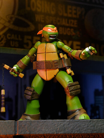 TMNT (2012 CARTOON) ULTIMATE MICHELANGELO 7″ SCALE ACTION FIGURE