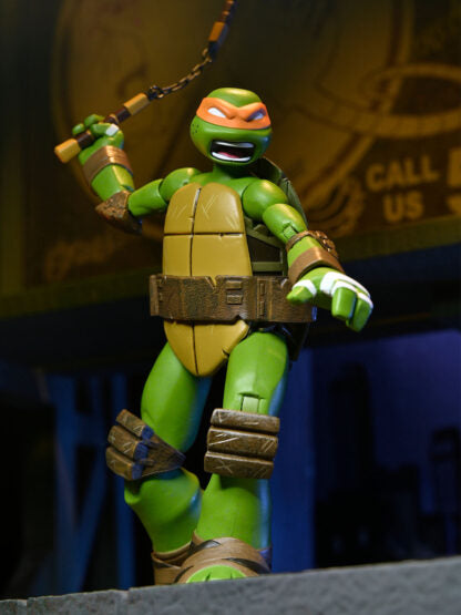 TMNT (2012 CARTOON) ULTIMATE MICHELANGELO 7″ SCALE ACTION FIGURE